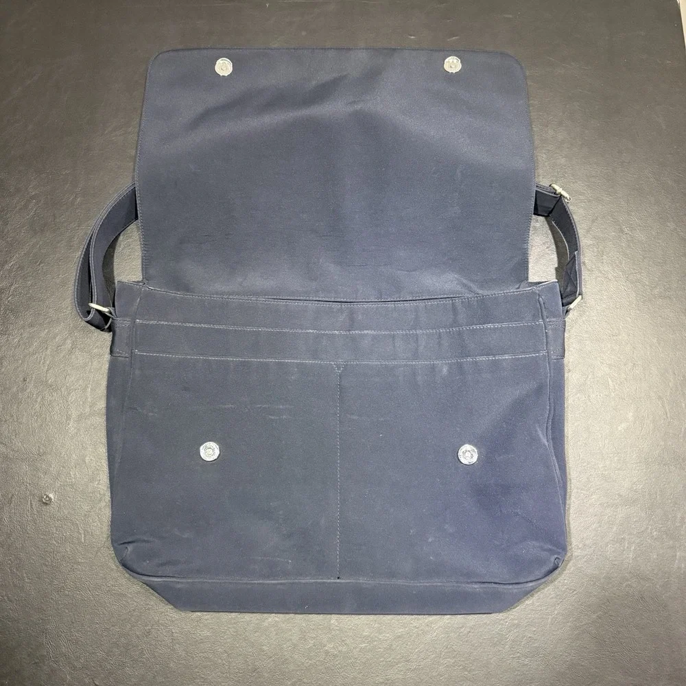 Nordstrom Water Resistant 16 Inch‎ Laptop Bag Navy Blue